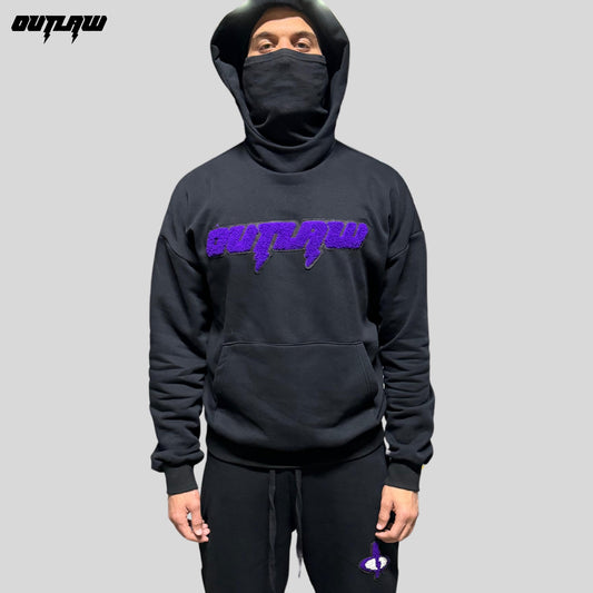 Black Sweatset Hoodie