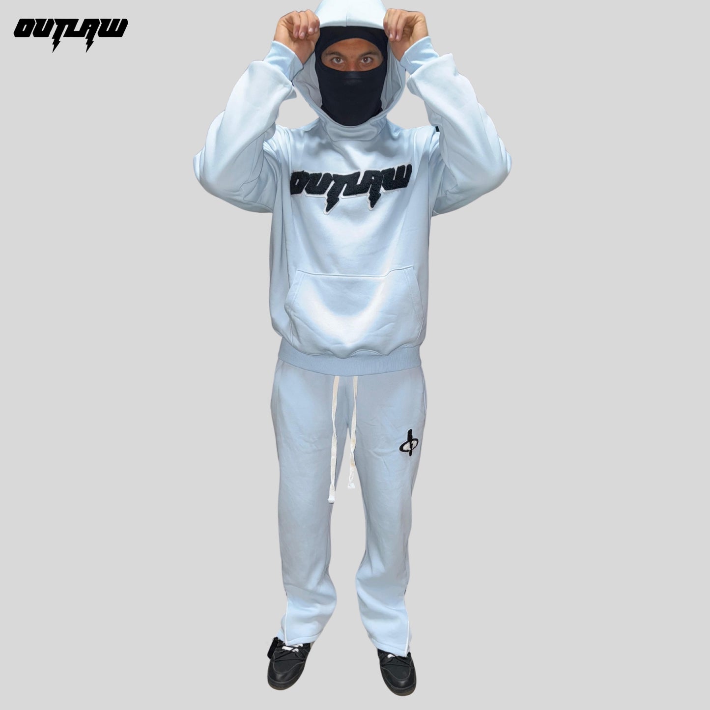 Light Blue Sweatset Hoodie